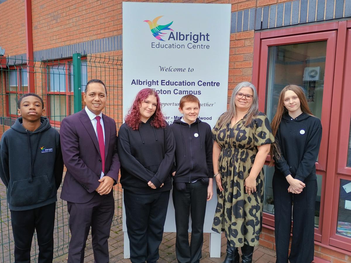 Albright Education Centre is rated Outstanding