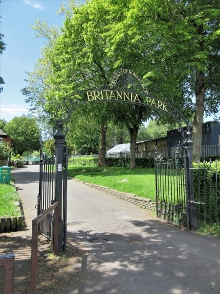 Britannia Park entrance