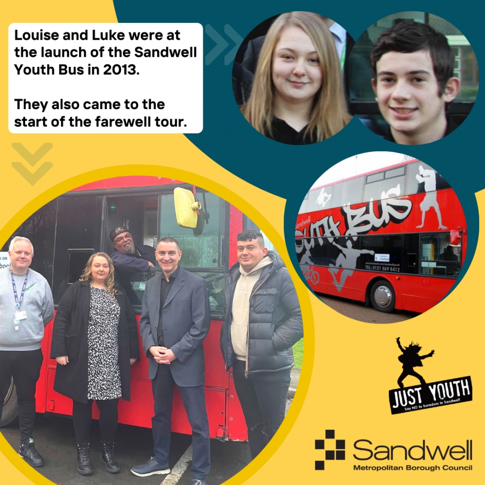 Farewell tour for old sandwell youth buses