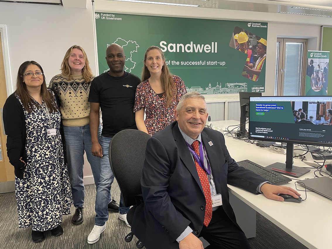 Opportunities for entrepreneurs and business owners at Sandwell Start-Up Hub