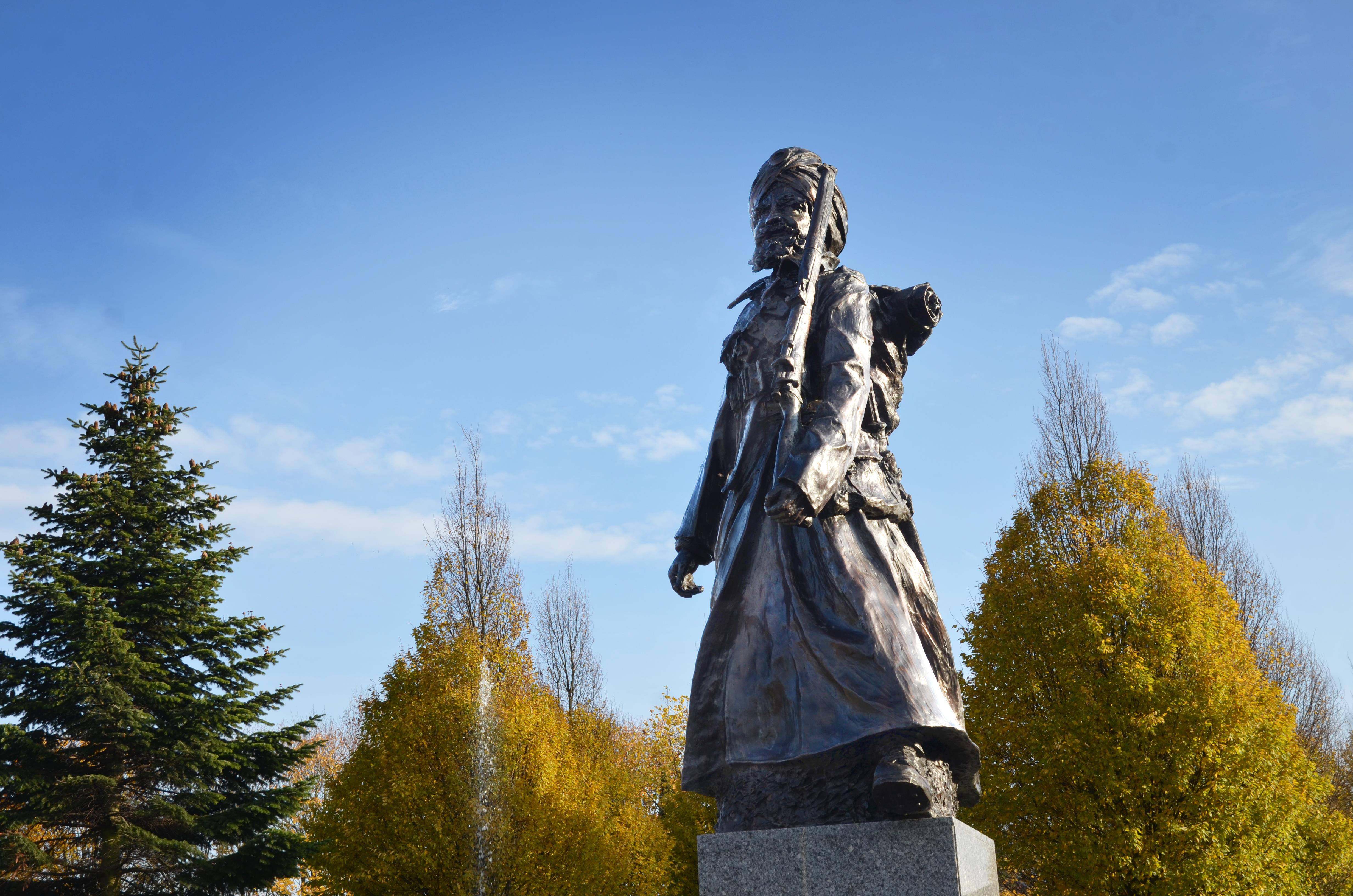 Lions of the Great War statue