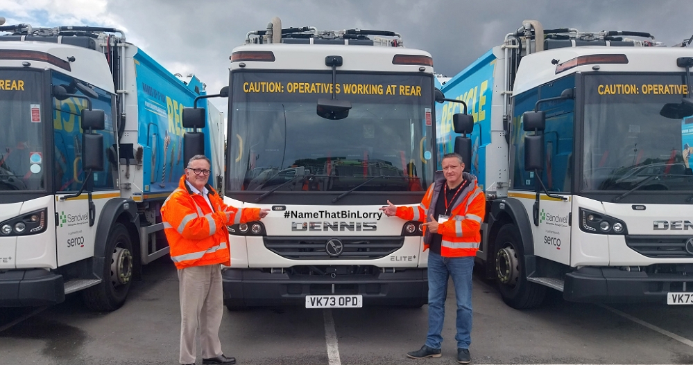 The children of Sandwell have been invited to name our new rubbish lorries