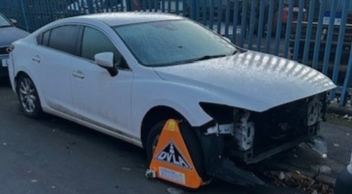 DVLA clamped abandoned vehicle