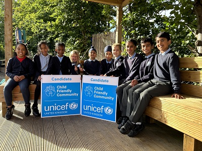 Image of children at Grove Vale Primary school